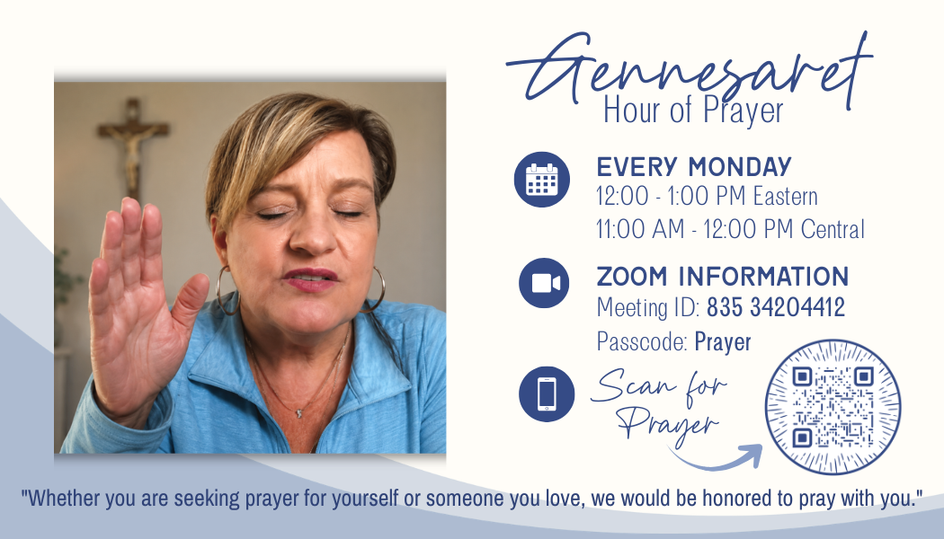 Gennesaret Hour of Prayer Cards